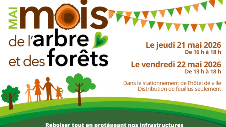 Mois de l'arbre - Distribution d'arbres à Senneterre