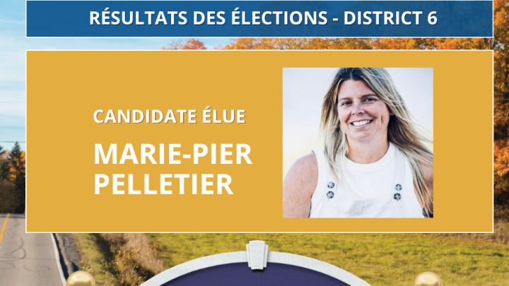 Élections municipales - District #6 - Résultat du vote