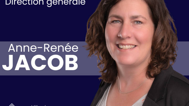 Nomination d'Anne-Renée Jacob au poste de directrice générale de la Ville de Senneterre