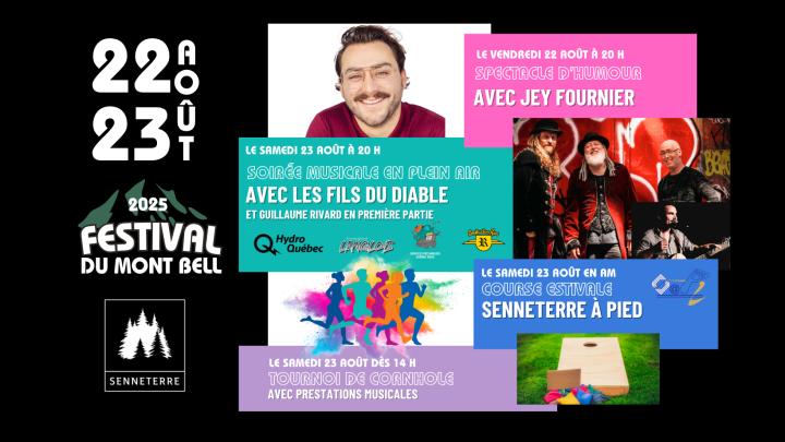 Le Festival du Mont Bell 2025 à Senneterre