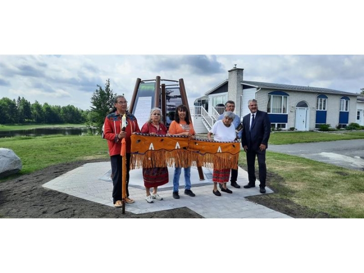 Inauguration du Carrefour des Peuples