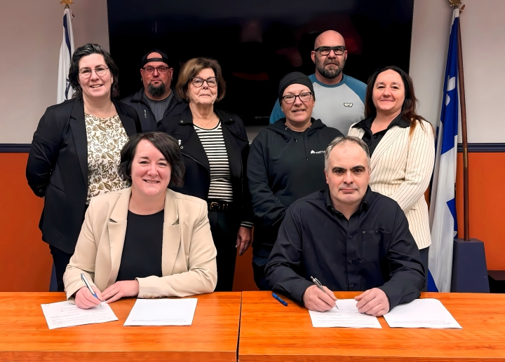 La Ville de Senneterre conclut une entente collective avec ses cols bleus