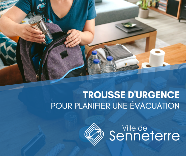 Préparer une trousse d'urgence en cas d'évacuation