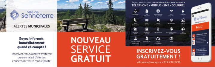 La Ville de Senneterre met au goût du jour son site Web