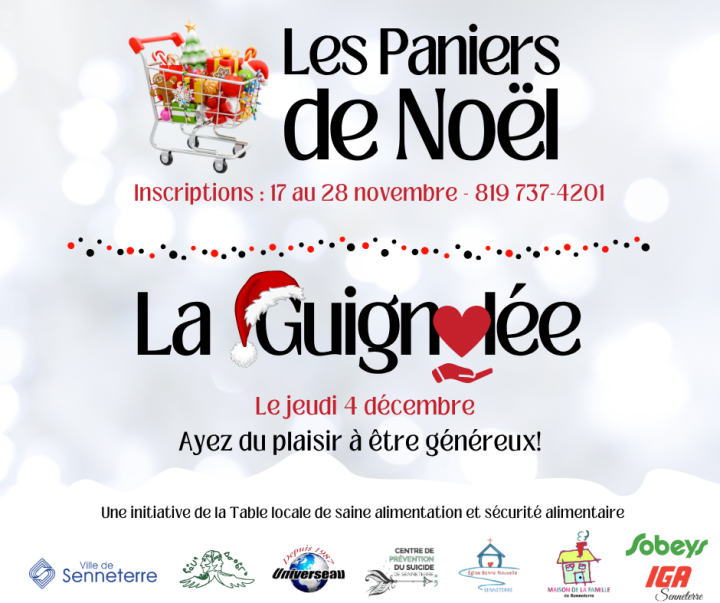Paniers de Noël 2025 à Senneterre : une mobilisation concertée pour soutenir les familles