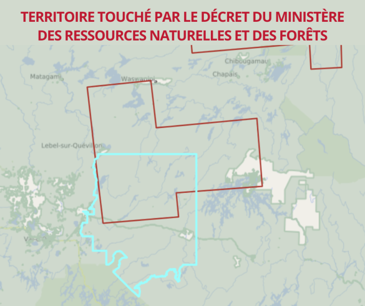 LEVÉE PARTIELLE - Interdiction d'accès en forêt sur le territoire de Senneterre