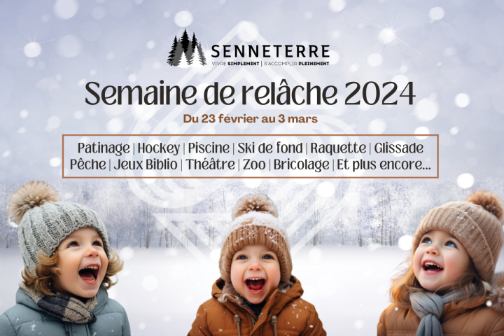 Programmation de la semaine de relâche 2024