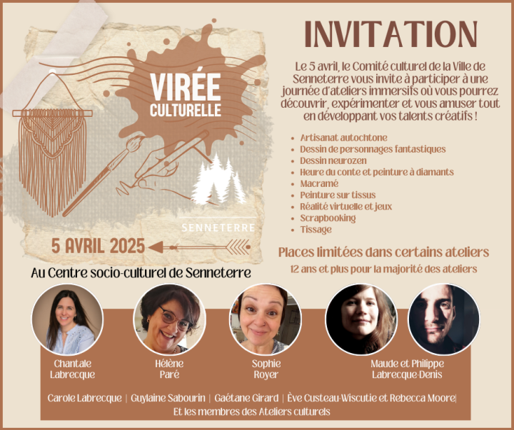 Virée culturelle - Ateliers immersifs sur les arts visuels, peinture, artisanat et plus !