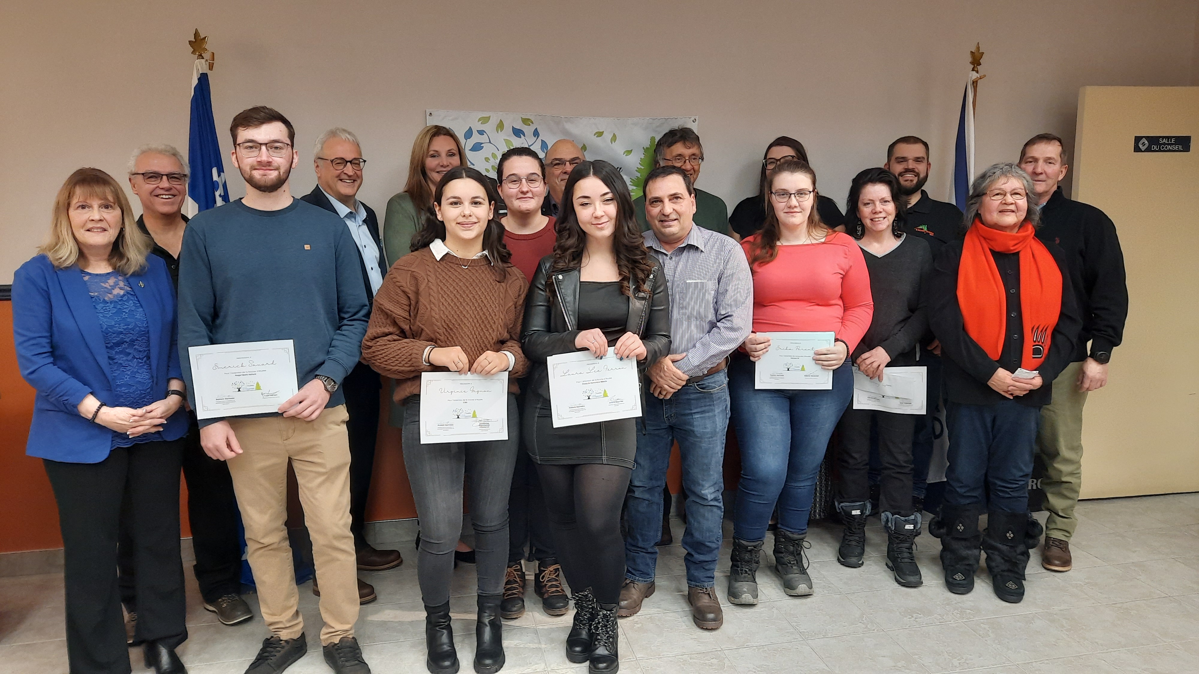 Remise des bourses Fondation Mégiscane 2022